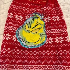 The Grinch ugly Dog Sweater